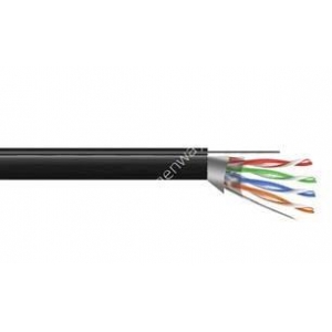 CABLE CAT5E FTP MESSENGER 305M/BLACK FTPCAT5EMSG GENWAY
