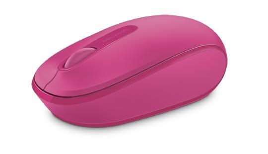 MOUSE USB OPTICAL WRL MOBILE/1850 MAGENTA PINK U7Z-00065 MS