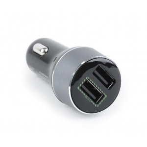 MOBILE CHARGER CAR 2USB/EG-U2QC3-CAR-01 GEMBIRD