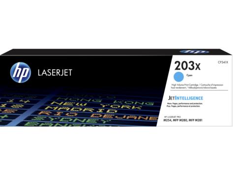 TONER CYAN 203X /M254DW 2.5K/CF541X HP