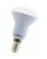 LIGHT BULB LED E14 2700K 5W/400LM 180 R50 21169 LEDURO