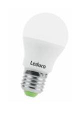 LIGHT BULB LED E27 2700K 6W/500LM 360 A50 21184 LEDURO