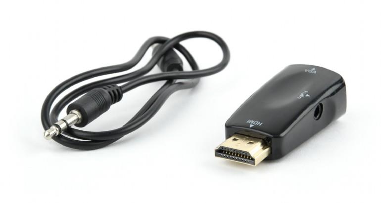 I/O ADAPTER HDMI TO VGA/BLIST AB-HDMI-VGA-02 GEMBIRD