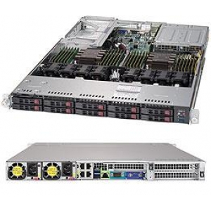 SERVER SYSTEM 1U SAS/SATA/SYS-1029U-E1CR4T SUPERMICRO