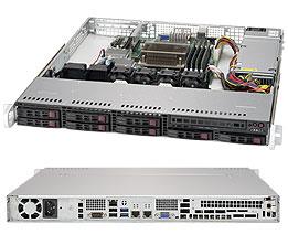 SERVER SYSTEM 1U SAS/SATA/SYS-1019S-MC0T SUPERMICRO