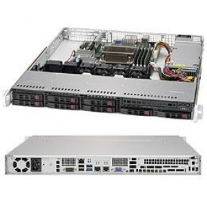 SERVER SYSTEM 1U SAS/SATA/SYS-1019S-MC0T SUPERMICRO
