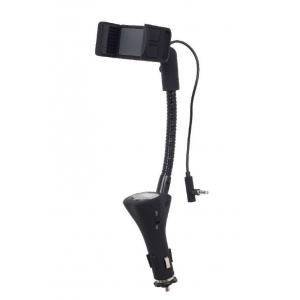 MOBILE HOLDER CAR W/CHARGER/4IN1 FM-TRAN. TA-CHU3 GEMBIRD