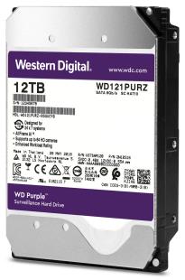 HDD SATA 12TB 6GB/S 256MB/PURPLE WD121PURZ WDC