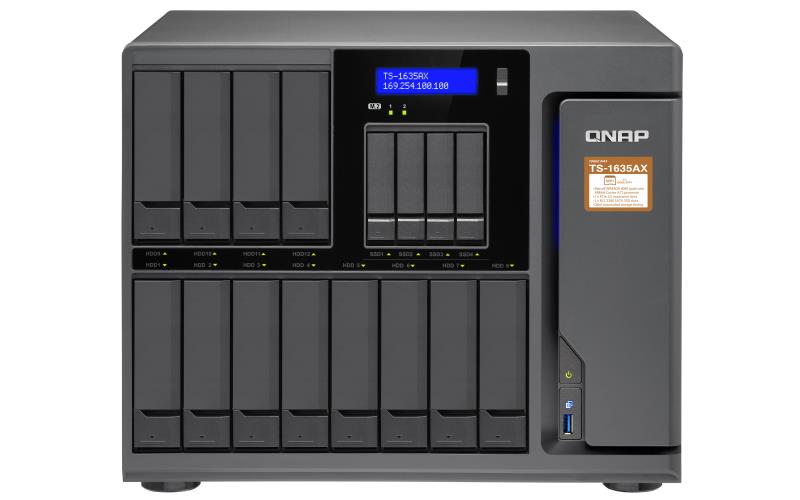 NAS STORAGE TOWER 16BAY/NO HDD TS-1635AX-8G QNAP