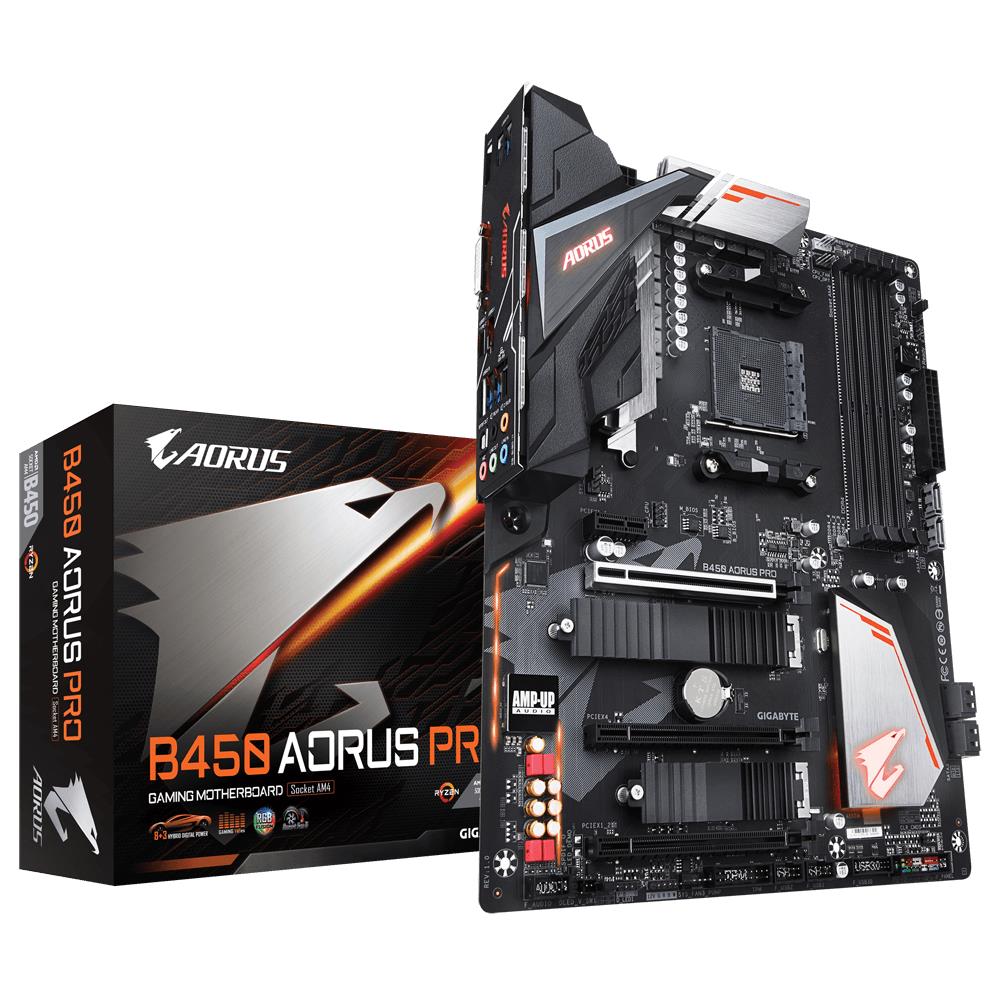 MB AMD B450 SAM4 ATX/B450 AORUS PRO GIGABYTE