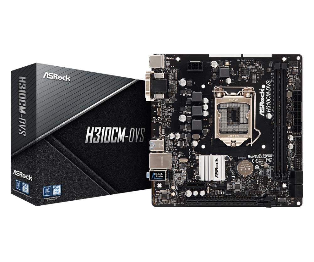 MB H310 S1151 MATX/H310CM-DVS ASROCK