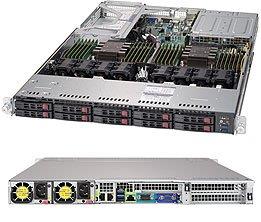 SERVER SYSTEM 1U SAS/SATA/SYS-1029U-TRT SUPERMICRO