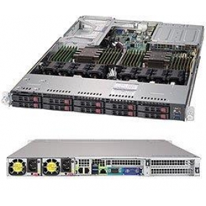 SERVER SYSTEM 1U SAS/SATA/SYS-1029U-TRT SUPERMICRO