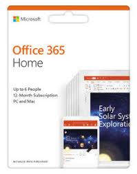 SW RET OFFICE 365 HOME/ENG 1Y 6GQ-01076 MS
