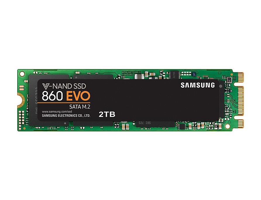 SSD M.2 2280 2TB/860 EVO MZ-N6E2T0BW SAMSUNG