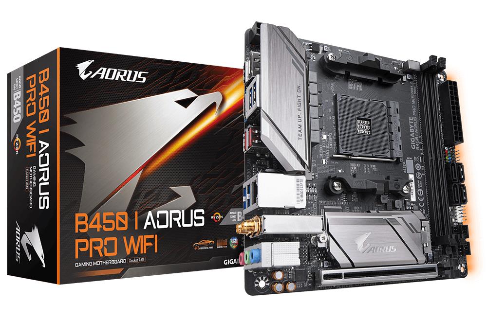 MB AMD B450 SAM4 MITX/B450 I AORUS PRO WIFI GIGABYTE