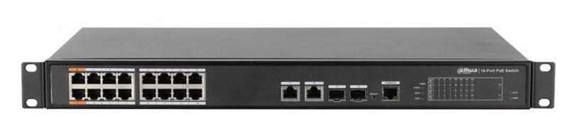 NET SWITCH 16PORT 8POE 1G EPOE/LR2218-16ET-240 DAHUA