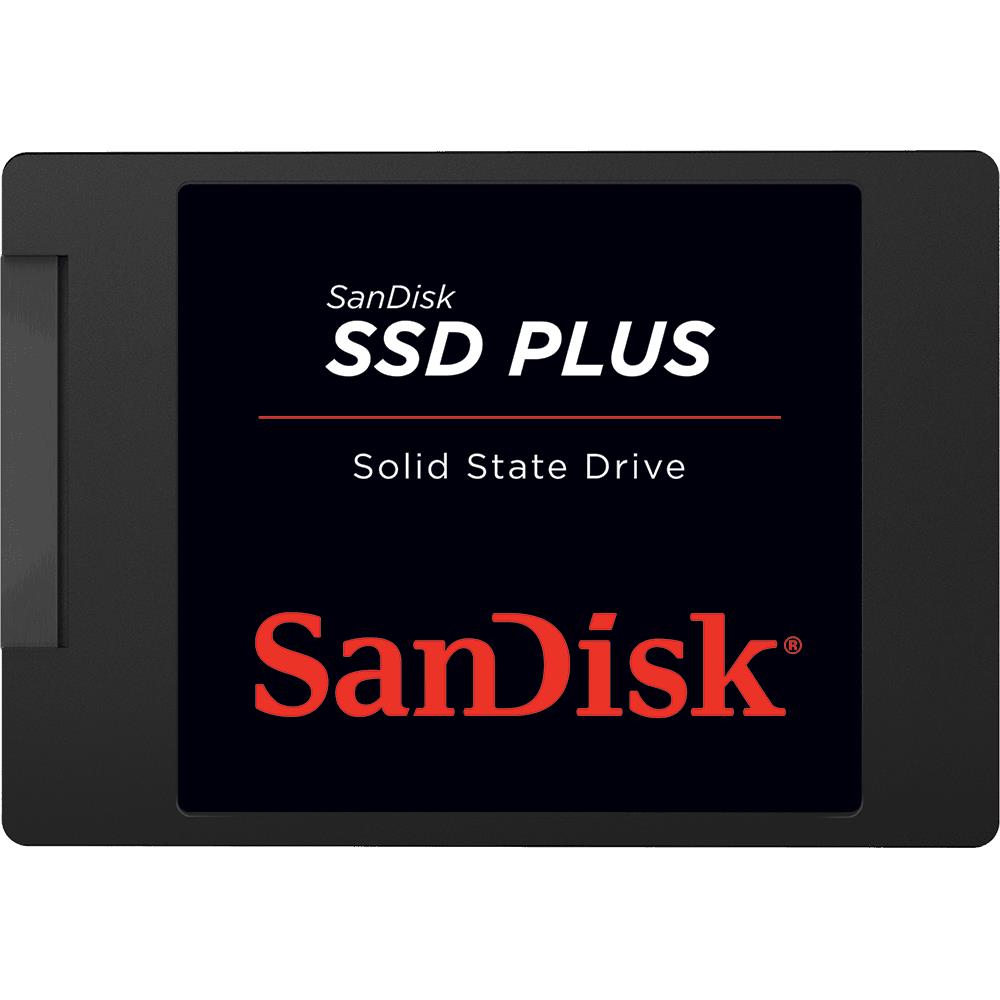 SSD|SANDISK|SSD PLUS|480GB|SATA 3.0|Write speed 445 MBytes/sec|Read speed 535 MBytes/sec|2,5"|SDSSDA-480G-G26