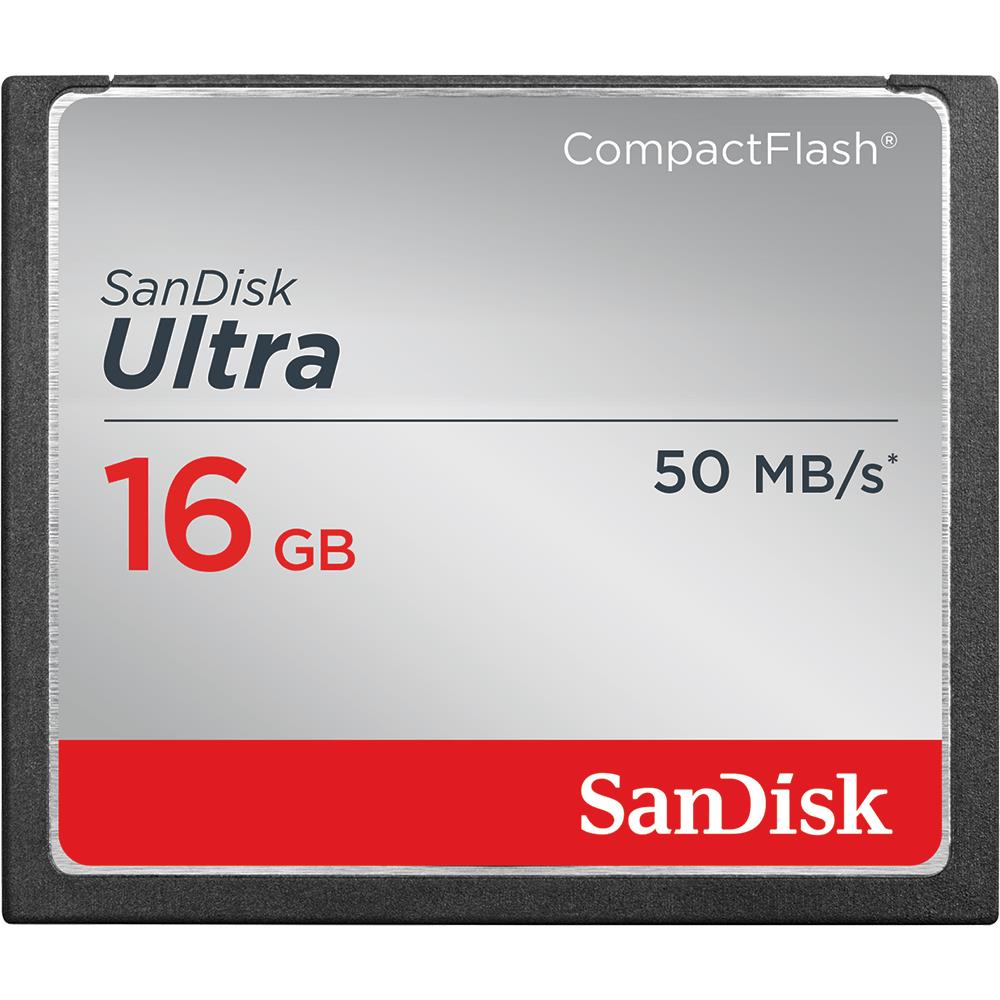 MEMORY COMPACT FLASH 16GB/SDCFHS-016G-G46 SANDISK