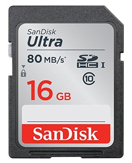 MEMORY SDHC 16GB UHS-I/SDSDUNC-016G-GN6IN SANDISK