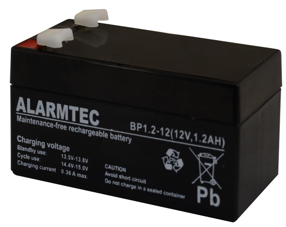 BATTERY 12V 1.2AH VRLA/BP1.2-12 ALARMTEC EMU