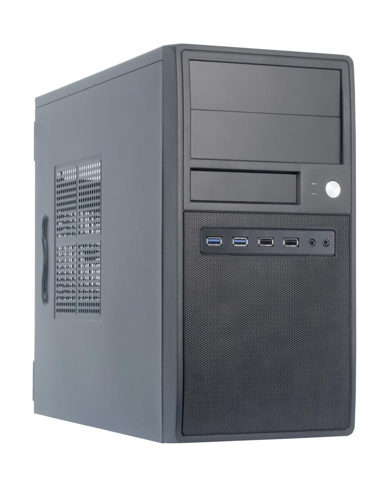 CASE MINITOWER MATX W/O PSU/BLACK CT-04B-OP CHIEFTEC