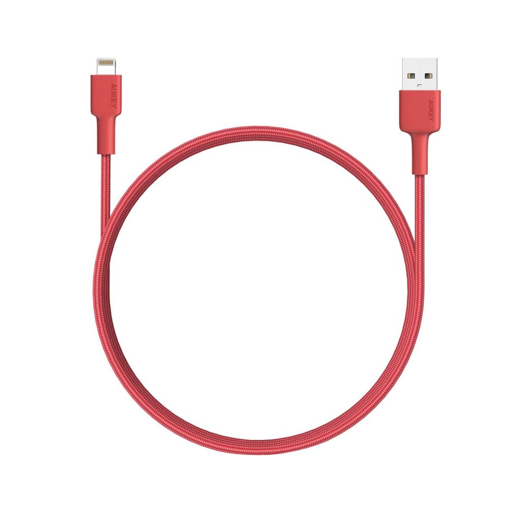CABLE LIGHTNING TO USB CB-BAL4/RED 2M LLTSN1002149 AUKEY