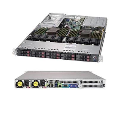 SERVER SYSTEM 1U SATA/SYS-1029U-E1CRT SUPERMICRO