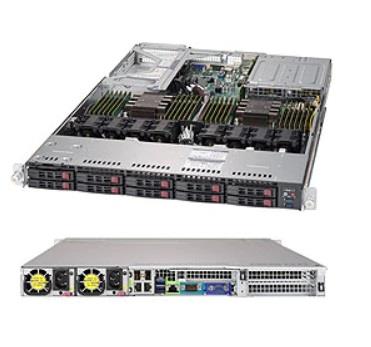 SERVER SYSTEM 1U SATA/SYS-1029U-TRTP2 SUPERMICRO