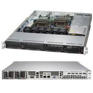 SERVER CHASSIS 1U 500W/CSE-815TQC-R504CB SUPERMICRO