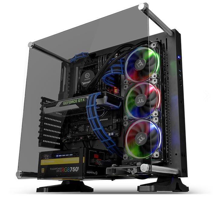 Case | THERMALTAKE | Core P3 TG | MidiTower | Not included | ATX | MicroATX | MiniITX | Colour Black | CA-1G4-00M1WN-06