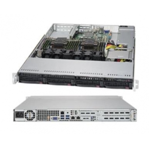 SERVER CHASSIS 1U 600W/CSE-815TQC-605WB SUPERMICRO