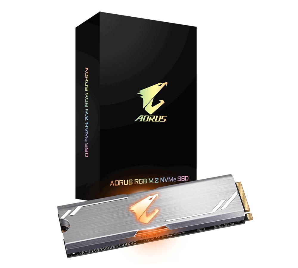 SSD|GIGABYTE|AORUS RGB|512GB|M.2|PCIE|NVMe|TLC|Write speed 2000 MBytes/sec|Read speed 3480 MBytes/sec|MTBF 1800000 hours|GP-ASM2NE2512GTTDR