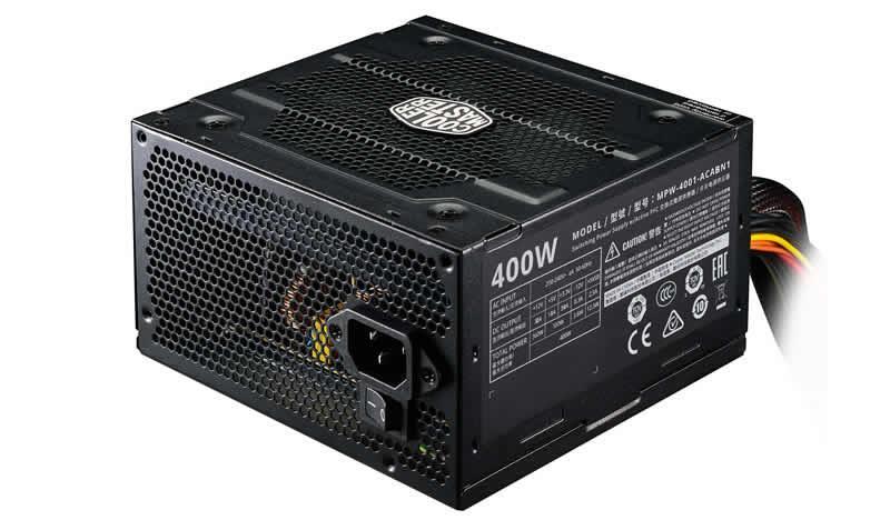 Power Supply|COOLER MASTER|400 Watts|Efficiency 80 PLUS|PFC Active|MTBF 100000 hours|MPW-4001-ACABN1-EU