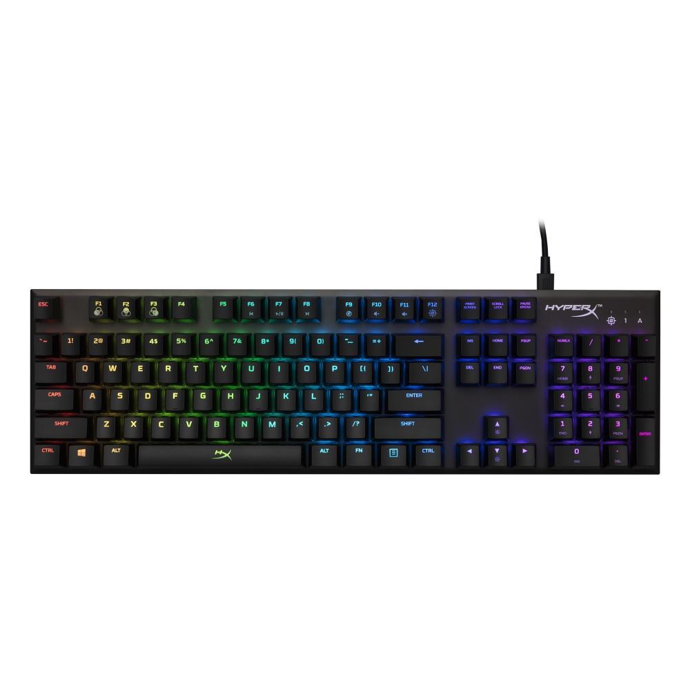 KEYBOARD ALLOY FPS SILVER RGB/ENG HX-KB1SS2-US KINGSTON