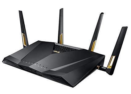WRL ROUTER 6000MBPS 1000M 8P/DUAL BAND RT-AX88U ASUS