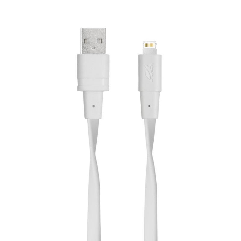 CABLE LIGHTNING 1.2M/WHITE VA6001 TR12 RIVACASE