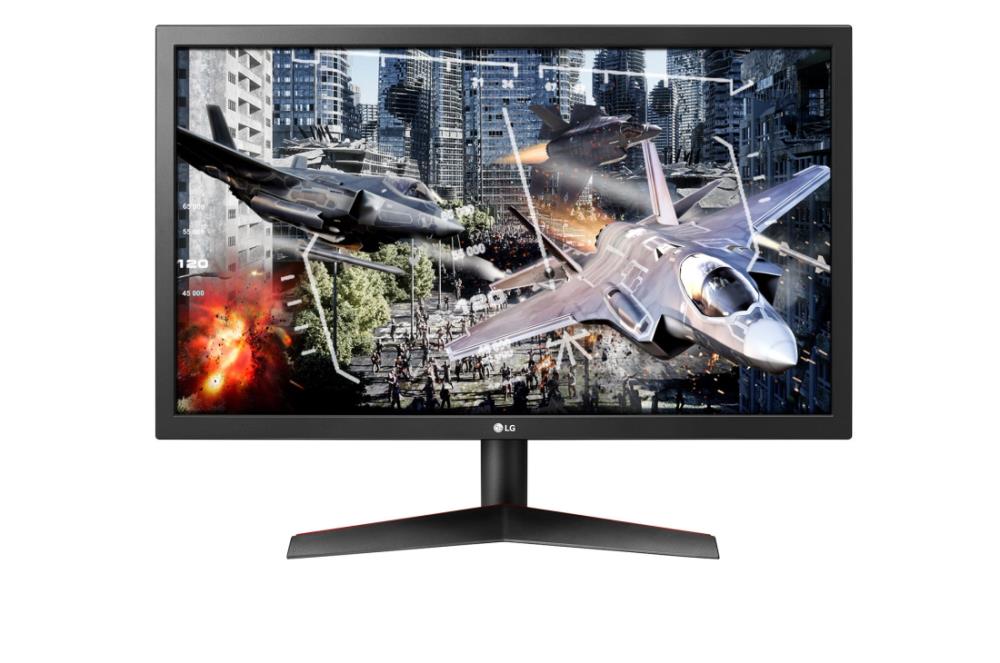 LCD Monitor | LG | 24GL600F-B | 23.6" | Gaming | Panel TN | 1920x1080 | 16:9 | 144Hz | 1 ms | Tilt | Colour Black / Red | 24GL600F-B
