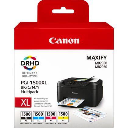 INK CARTRIDGE MULTI BK / C / M / Y / PGI-1500XL 9182B004 CANON