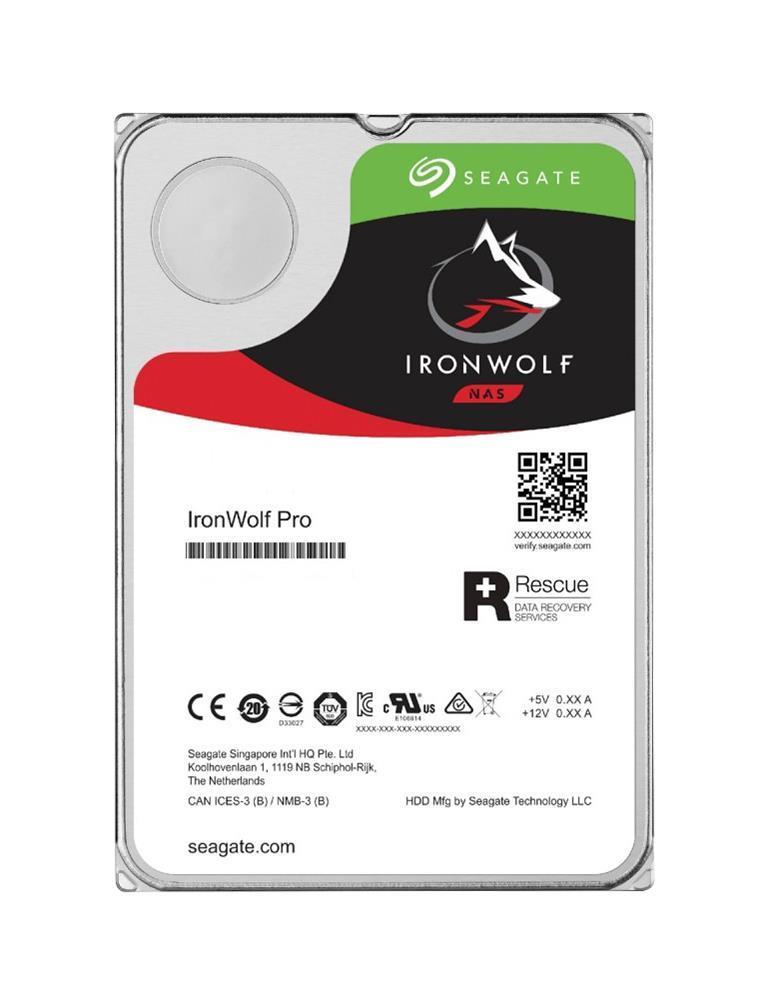 HDD | SEAGATE | IronWolf Pro | 12TB | SATA 3.0 | 256 MB | 7200 rpm | Discs/Heads 8/15 | 3,5" | ST12000NE0008