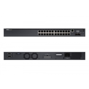 Switch | DELL | N2024P | Type L3 | Rack 1U | 24x10Base-T / 100Base-TX / 1000Base-T | 2xSFP+ | 1xUSB 2.0 | 2xSAS expansion | 1xConsole | PoE+ ports 24 | 850 Watts | 210-ABNW