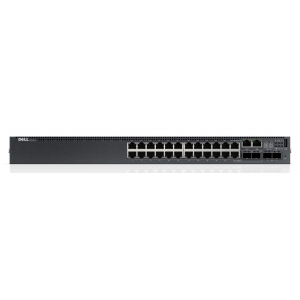 Switch | DELL | N3024ET-ON | Type L3 | 22x10Base-T / 100Base-TX / 1000Base-T | 2x10 / 100 / 1000BASE-T / SFP combo | 2xSFP+ | 1xUSB 2.0 | 2xSAS expansion | 1xConsole | 1xRJ45 | 210-APXD