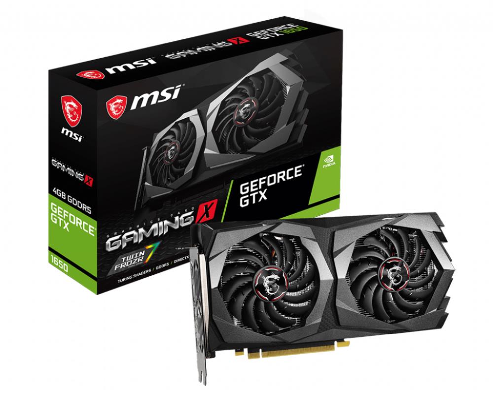 VGA PCIE16 GTX1650 4GB GDDR5/GTX 1650 GAMING X 4G MSI