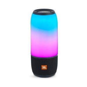 Portable Speaker|JBL|Pulse 3|Portable/Waterproof/Wireless|Bluetooth|Black|JBLPULSE3BLKEU