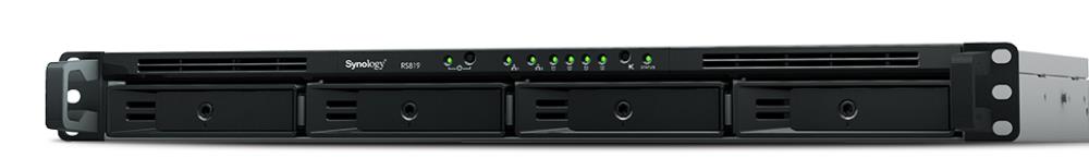 NAS STORAGE RACKST 4BAY 1U/NO HDD RS819 SYNOLOGY