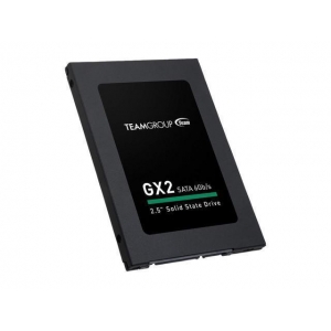 SSD | TEAMGROUP | GX2 | 256GB | SATA 3.0 | Write speed 400 MBytes/sec | Read speed 500 MBytes/sec | 2,5" | MTBF 1000000 hours | T253X2256G0C101