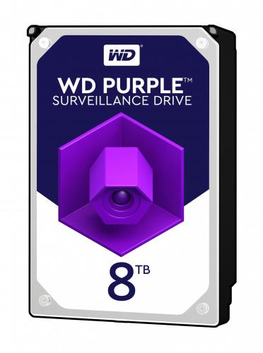 HDD | WESTERN DIGITAL | Purple | 8TB | SATA 3.0 | 256 MB | 5400 rpm | 3,5" | WD82PURZ