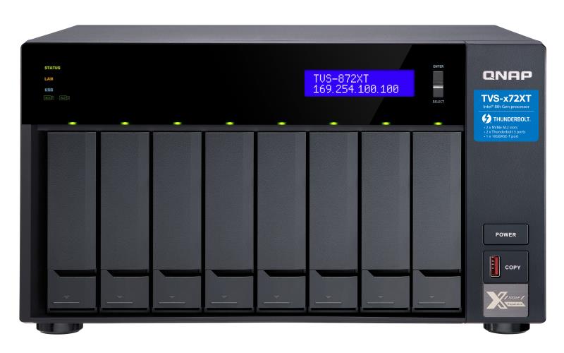 NAS STORAGE TOWER 8BAY/NO HDD TVS-872XT-I5-16G QNAP