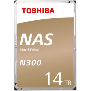 HDD|TOSHIBA|N300|14TB|SATA 3.0|256 MB|7200 rpm|3,5"|HDWG21EUZSVA