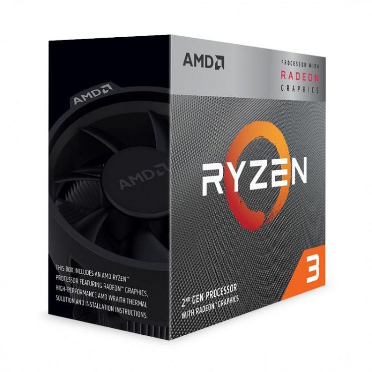 CPU RYZEN X4 R3-3200G SAM4 BX/65W 3600 YD3200C5FHBOX AMD